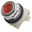 Used Square D 9001KR1RH16 Red Flush Momentary Push Button ø30mm, 1NC, 600VAC, 10A Max