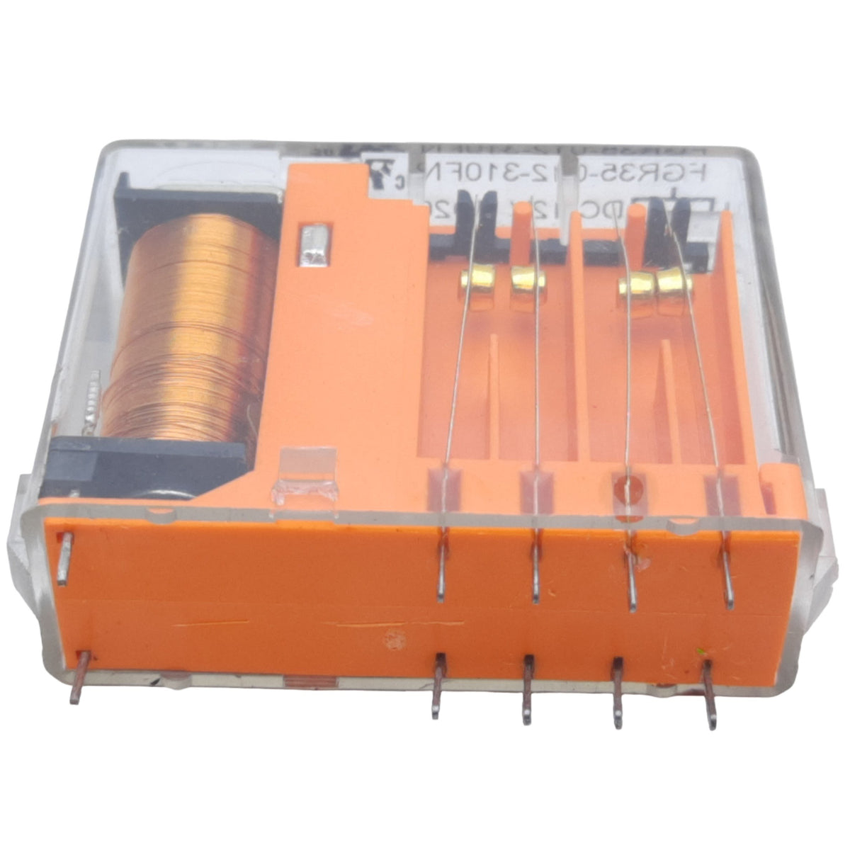 Used FGR FGR35-012-310FN Safety Relay 4-Poles, 3NO/1NC, 8A 250V AC, Coil 12V DC
