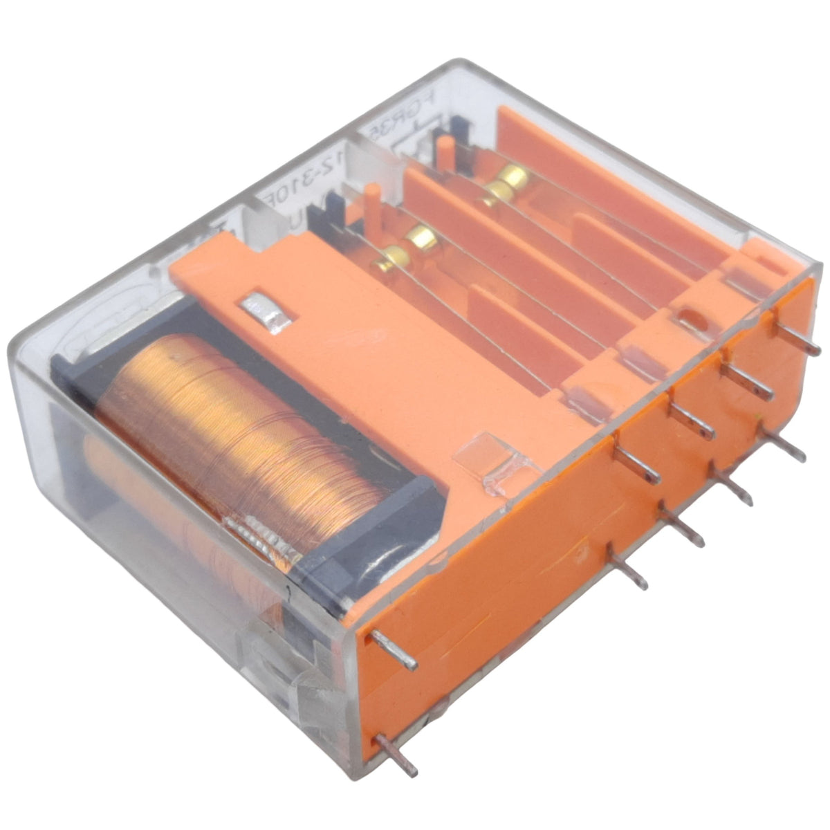 Used FGR FGR35-012-310FN Safety Relay 4-Poles, 3NO/1NC, 8A 250V AC, Coil 12V DC
