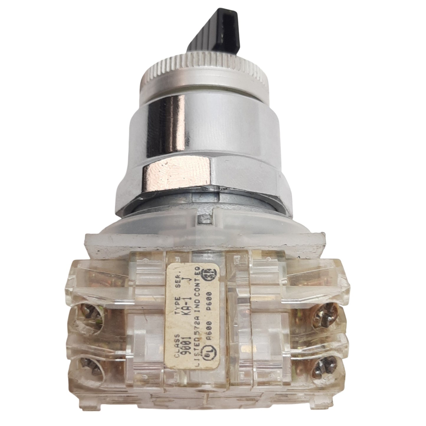 Used Square D 9001KS43BH13 3-Position Maintained Selector Switch ø30mm, 2CO