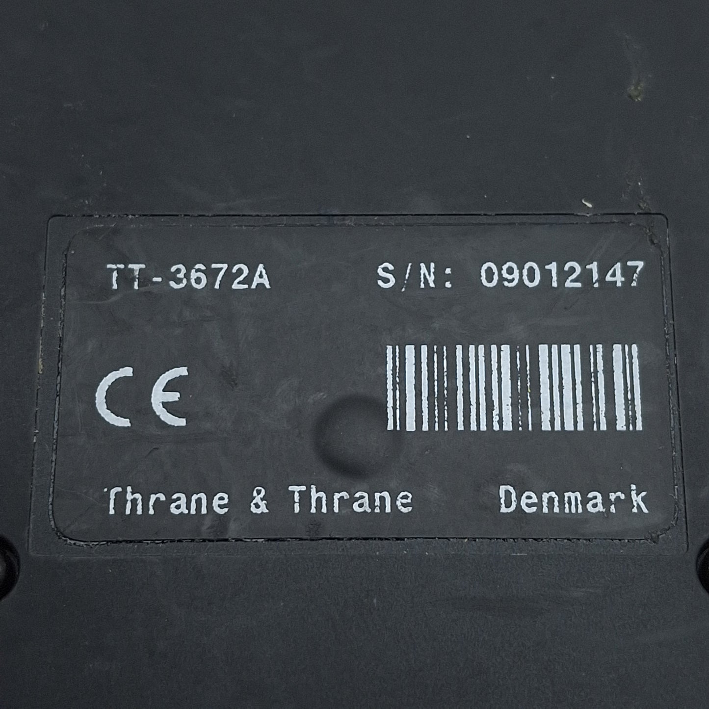 Used Sailor Thrane & Thrane TT-3672A Fleetbroadband Handset, RJ45, 1m Coil Cable