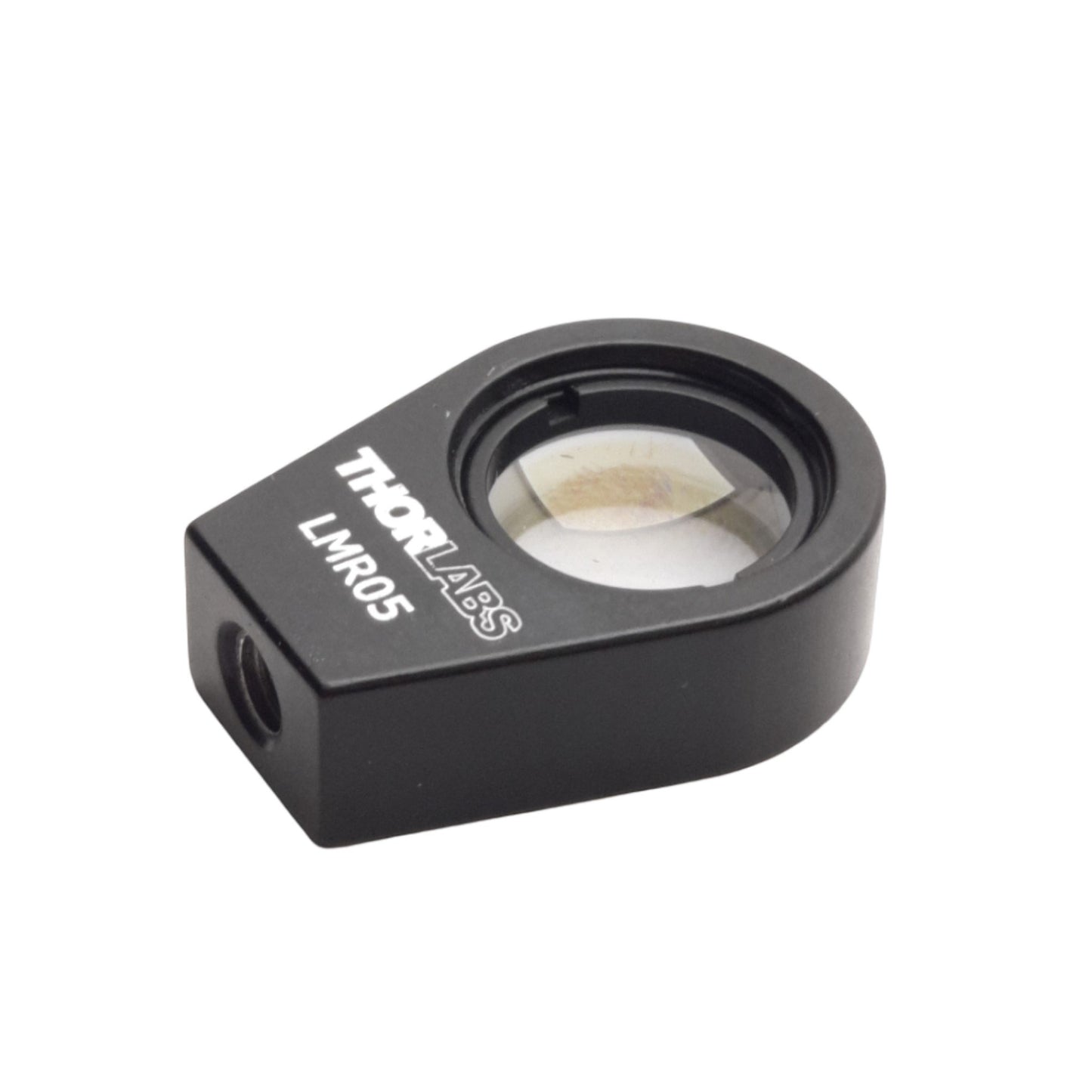 Used Thorlabs LMR05 Lens Mount With Retaining Ring, For ø1/2in Optics, 8-32 Tap
