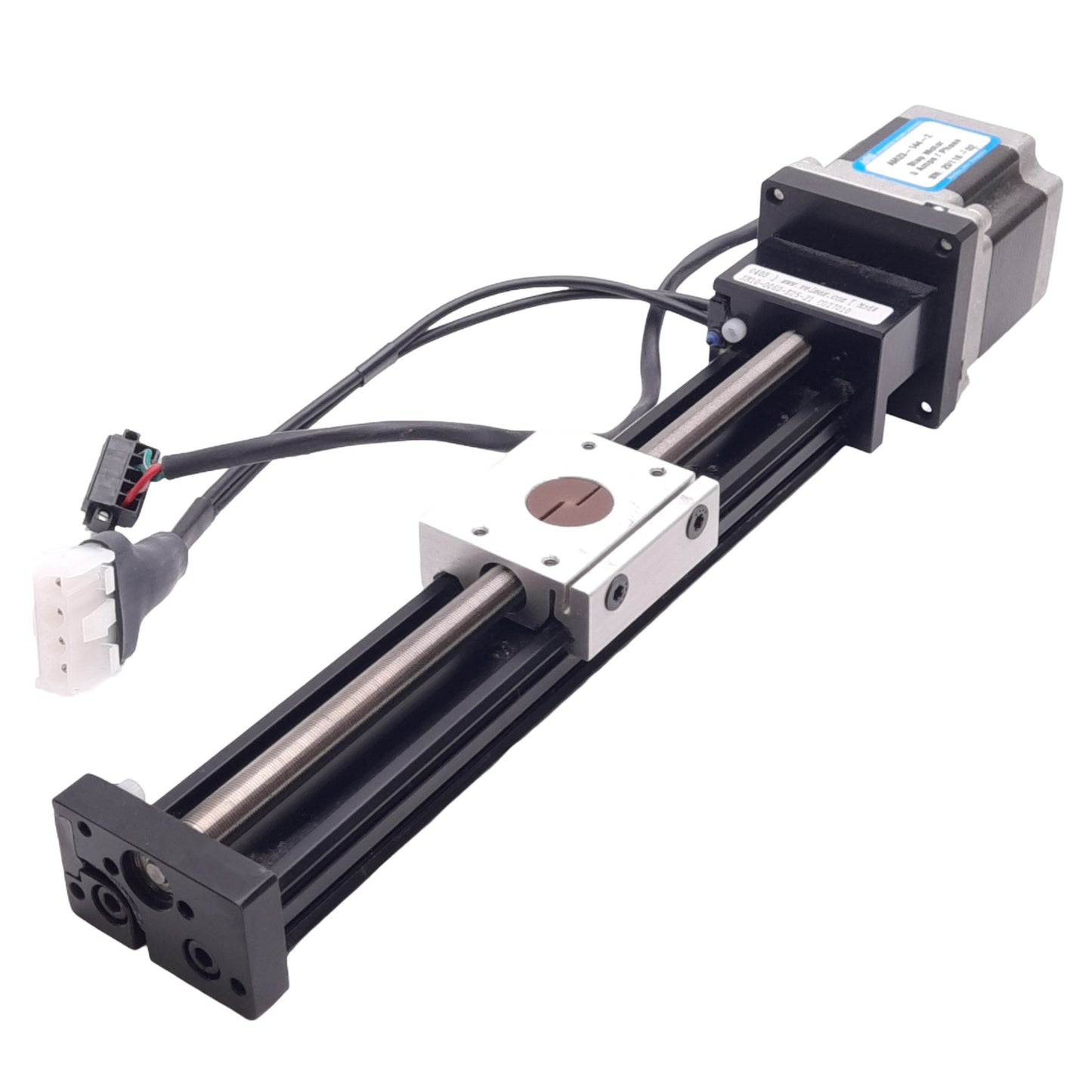 Used Velmex XN10-0060-E25-21 XSlide Motorized Linear Stage, 6in Travel, 1/40in Pitch