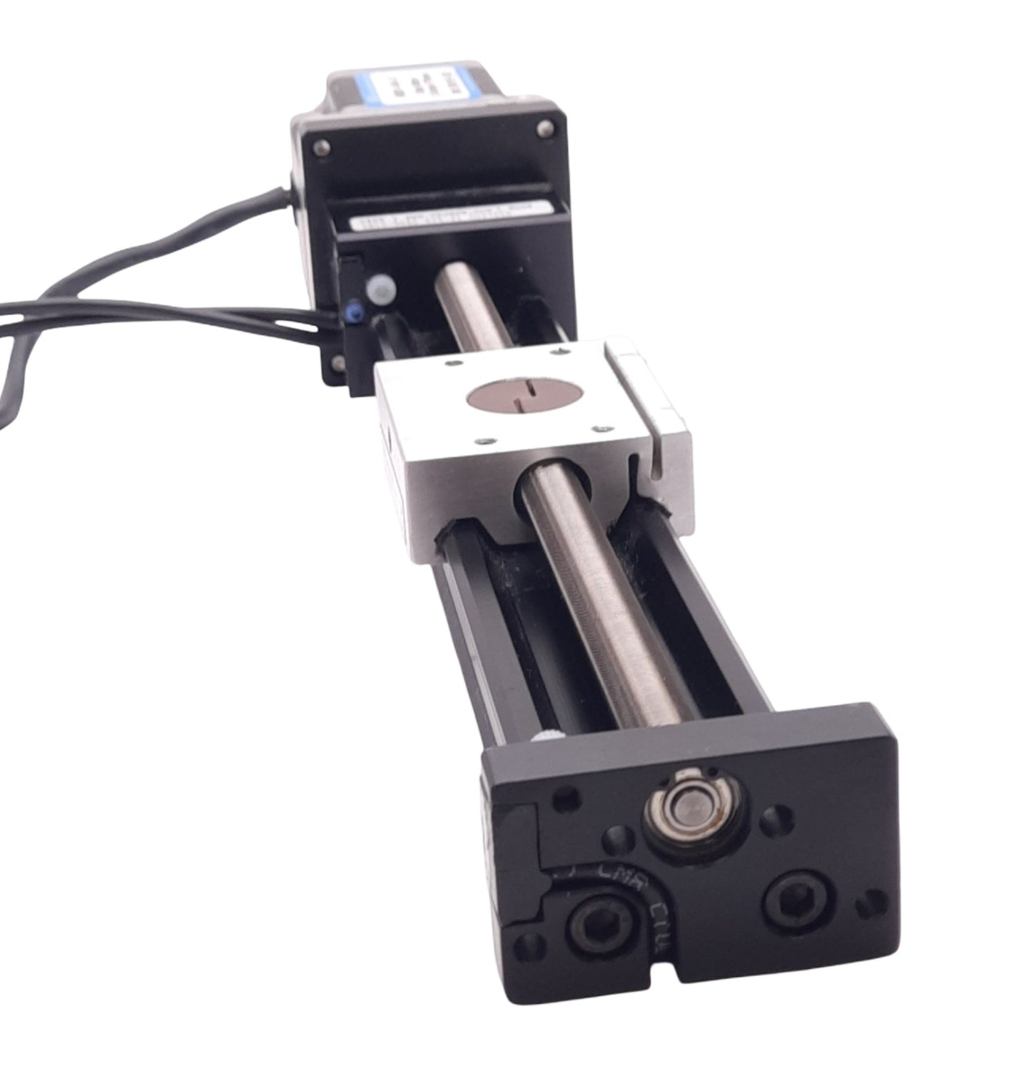 Used Velmex XN10-0060-E25-21 XSlide Motorized Linear Stage, 6in Travel, 1/40in Pitch