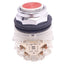Used Schneider Electric 9001KR1RH13 Red Pushbutton Switch, ø30mm, 1NO 1NC, 600V 10A