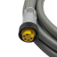 Used Woodhead 61401GRY Cordset 5-Pin Size A Mini-Change Female to Leads 8A 600V, 12ft