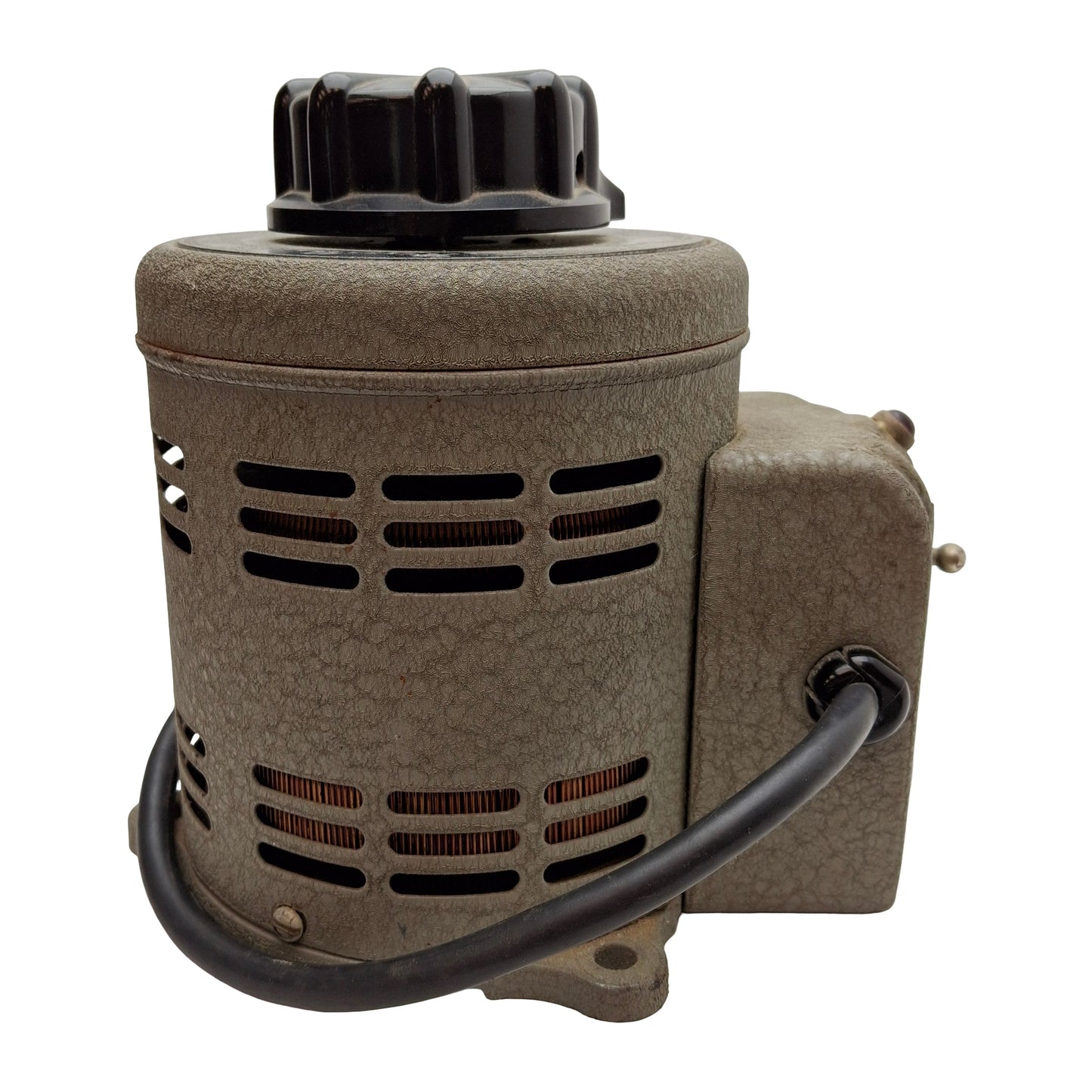 Used Staco 500B Adjust-A-Volt Autotransformer 115VAC IN, 0-135VAC Out, 1kVA NEMA 1-15