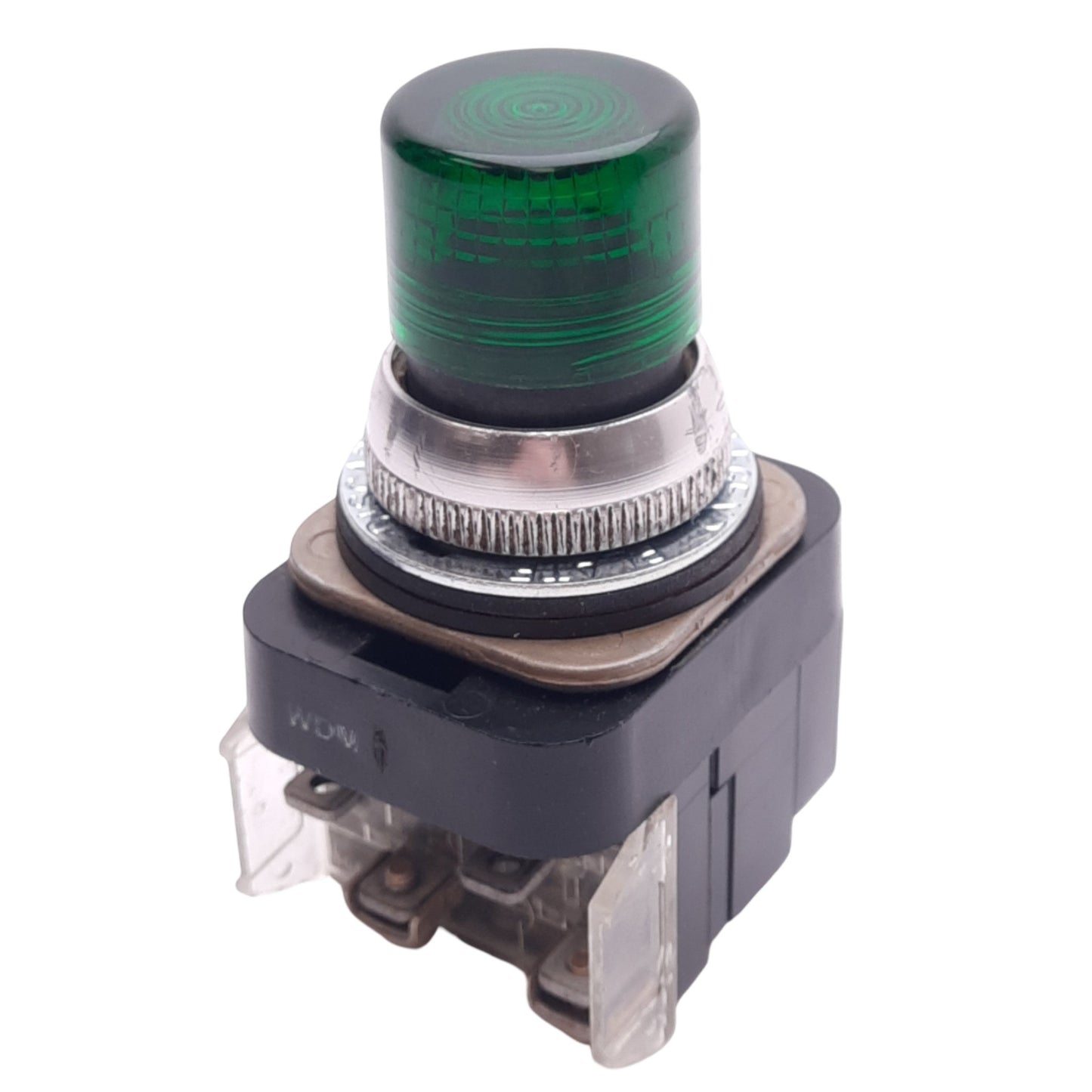 Used Allen Bradley 800T-PA16G Green Illuminated Pushbutton, ø30mm, 1NO 1NC, 600V Max