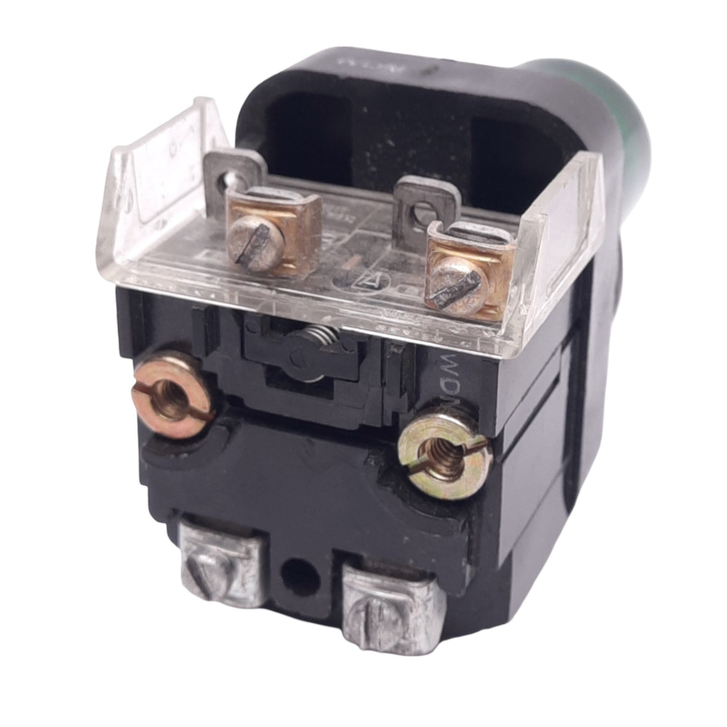 Used Allen Bradley 800T-PA16G Green Illuminated Pushbutton, ø30mm, 1NO 1NC, 600V Max