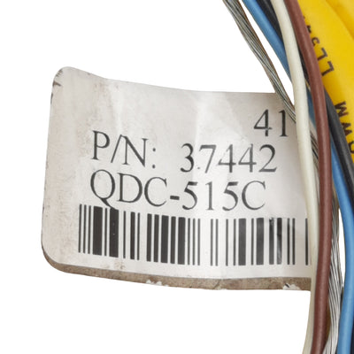 Used Banner 37442 Cordset, 5-Pin 1in Connector Female to Leads, 2A 75VAC/VDC, 3ft