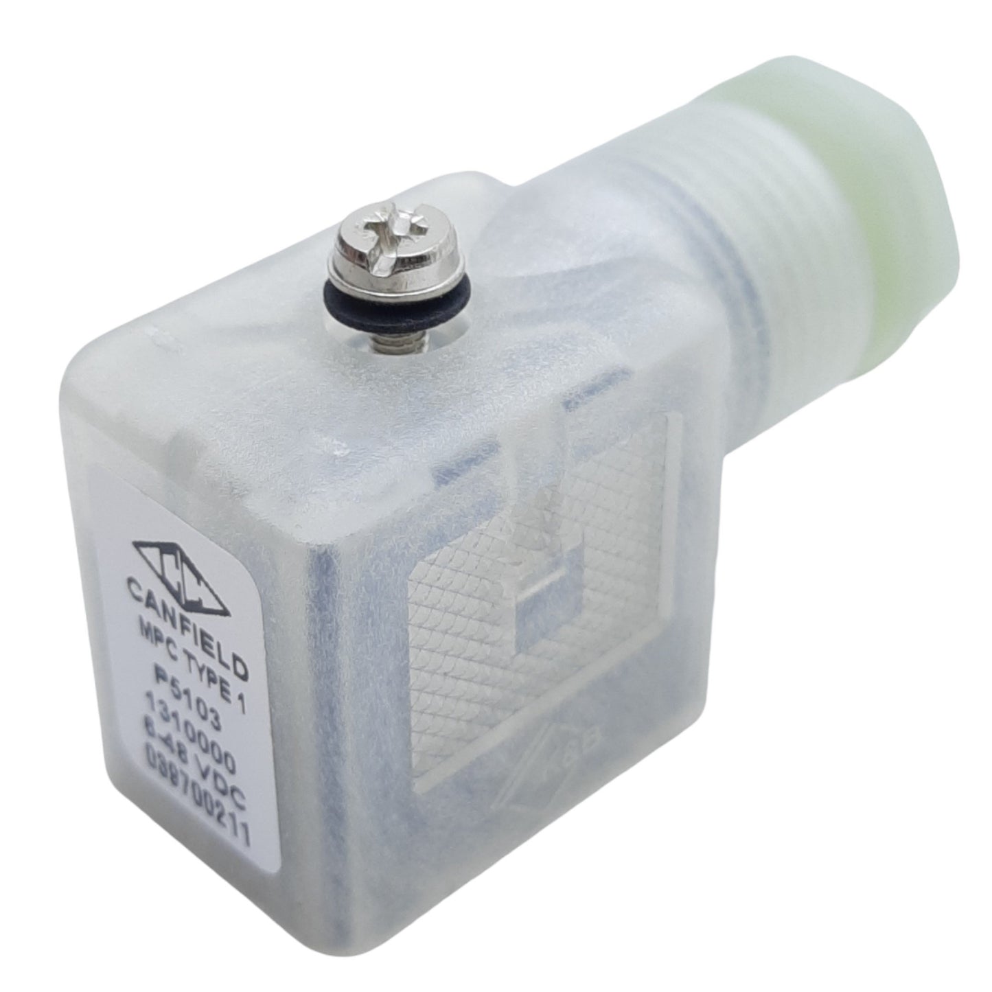 New Lot of 2 Canfield Connector P5103-1310000 PG9 Solenoid Mini Strain Relief 48VDC