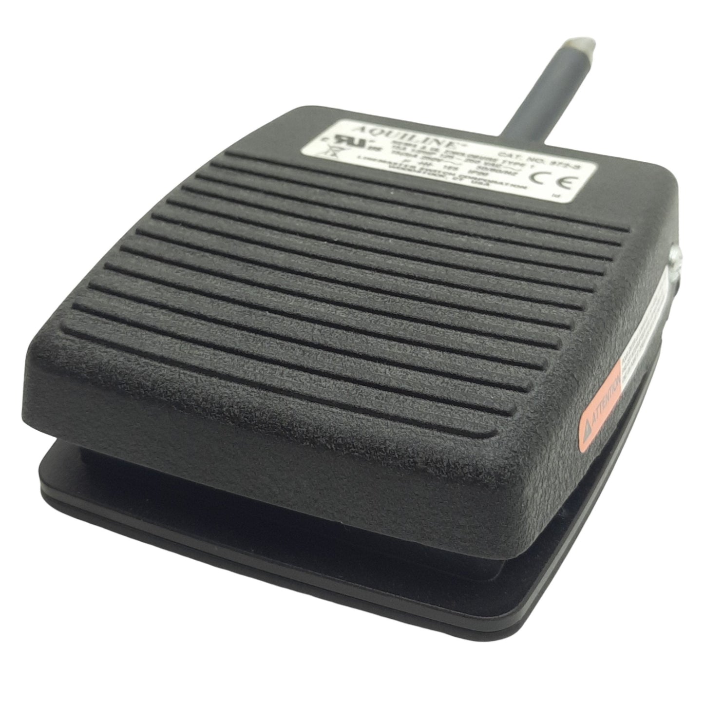 Used LINEMASTER 972-S Momentary 2-Stage Foot Switch 250VAC, 15A, SPDT Each Stage