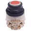 Used Schneider Electric 9001SKR1RH2 Red Pushbutton Switch, ø30mm, 2NO 2NC, 600V 10A
