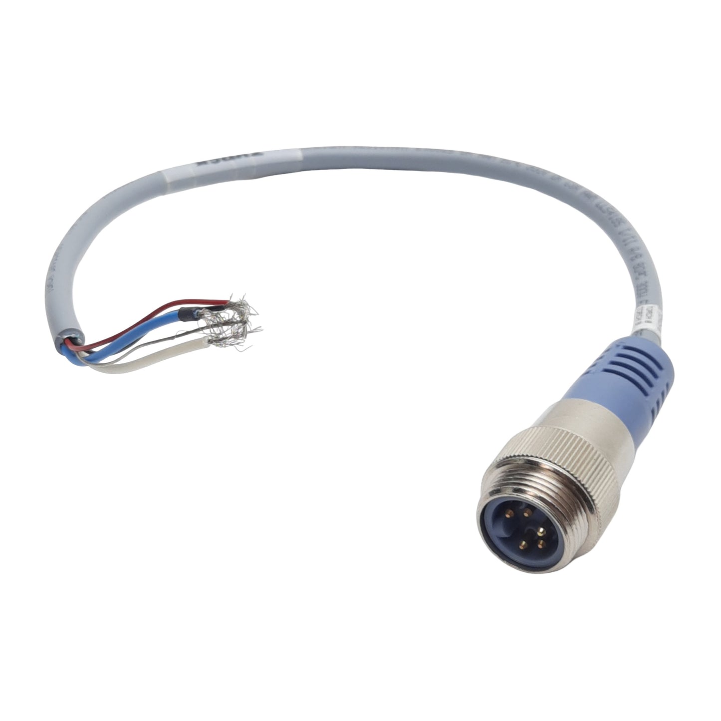 Used Turck U0133-17 BusStop Cordset 5-Pin 7/8in Minifast Male to Leads 4A 300V, 0.35m