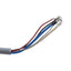 Used Turck U0133-17 BusStop Cordset 5-Pin 7/8in Minifast Male to Leads 4A 300V, 0.35m