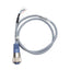 Used Turck U0133-11 BusStop Cordset, 5-Pin 7/8in MiniFast Female to Leads, 3ft