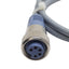 Used Turck U0133-11 BusStop Cordset, 5-Pin 7/8in MiniFast Female to Leads, 3ft