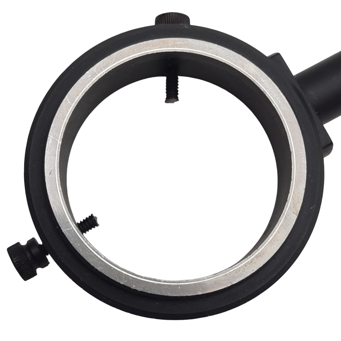 Used Fostec A22030 Fiber Optic Ring Light 1.25in-3.5in, ø53.1mm ID, ø5/8in Input