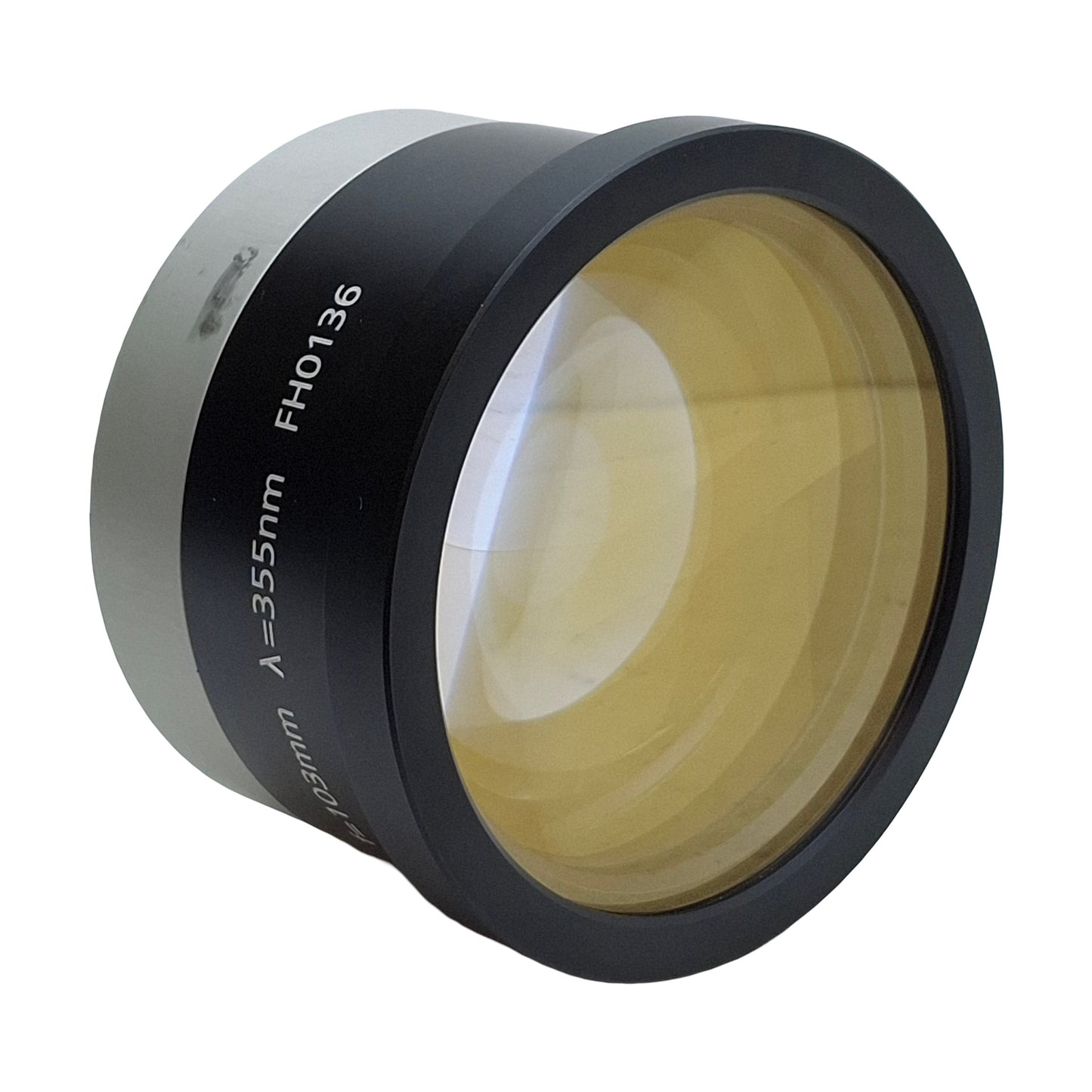 Used SCANLAB FH0136 Lens For SCANcube Laser Galvanometer, 355nm, 103mm Focal, M79