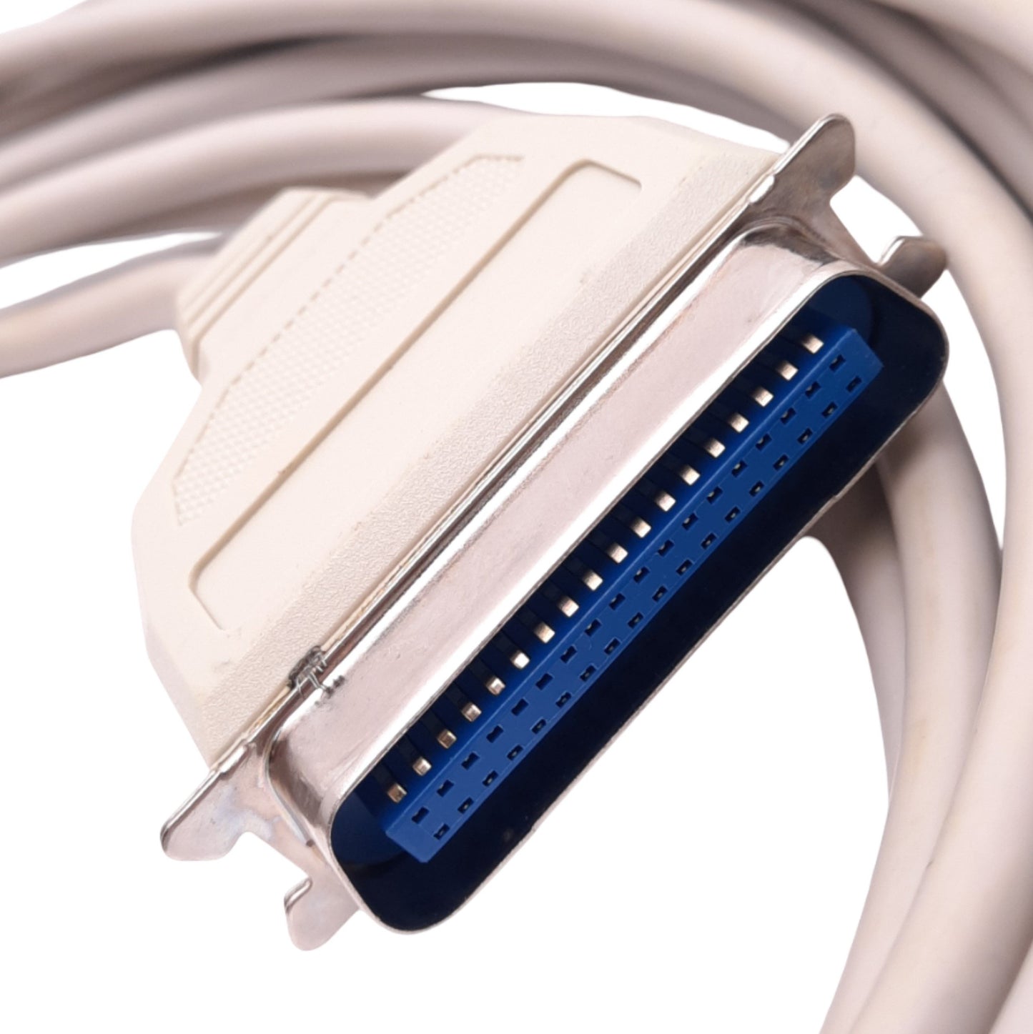 New Centronics Shielded Parallel Cable for Printer, DB25M/CENT36M, 25ft Length