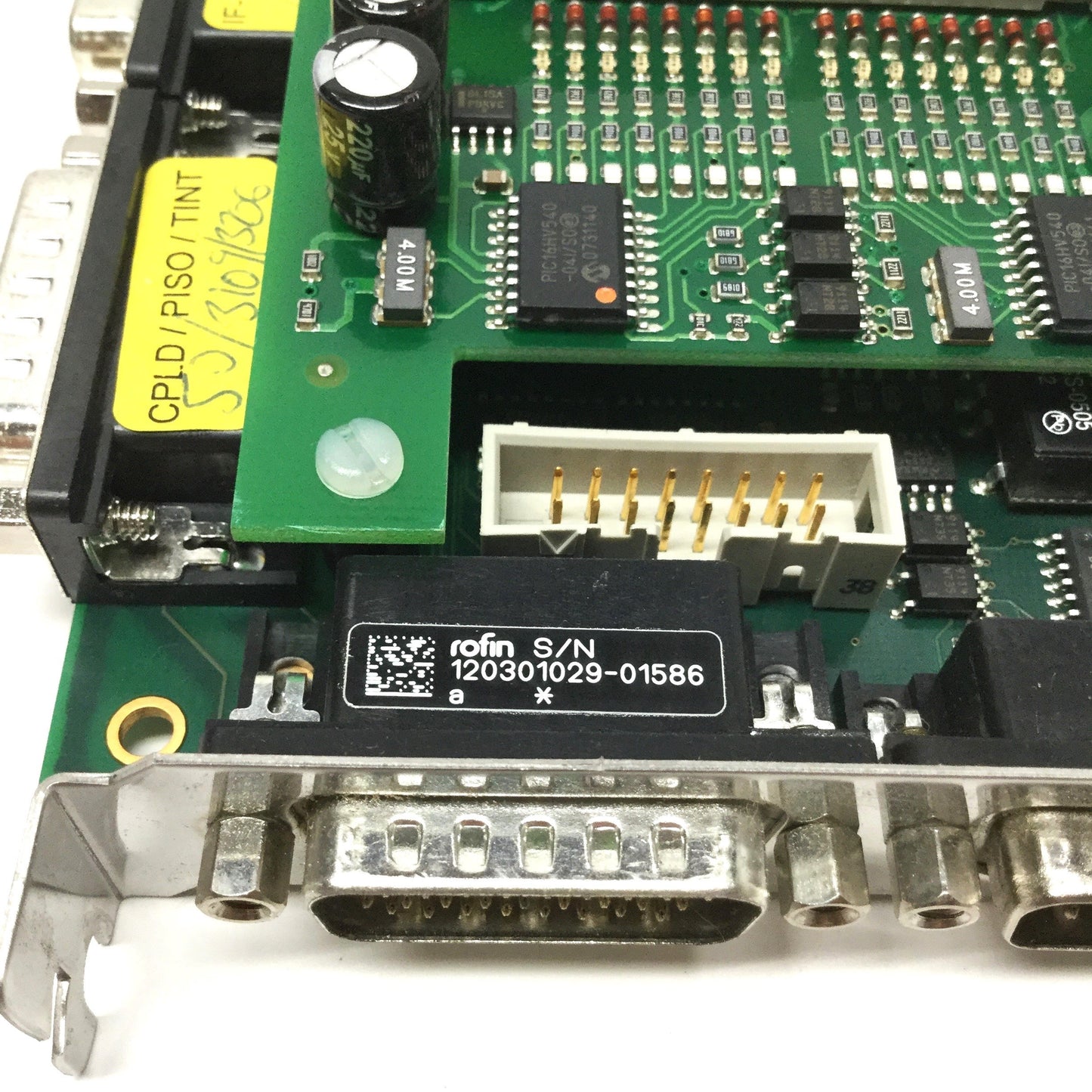 Used Rofin Sinar ALI3 Rev 3 PCI Laser Controller Card from Powerline RSM 100Q Marker