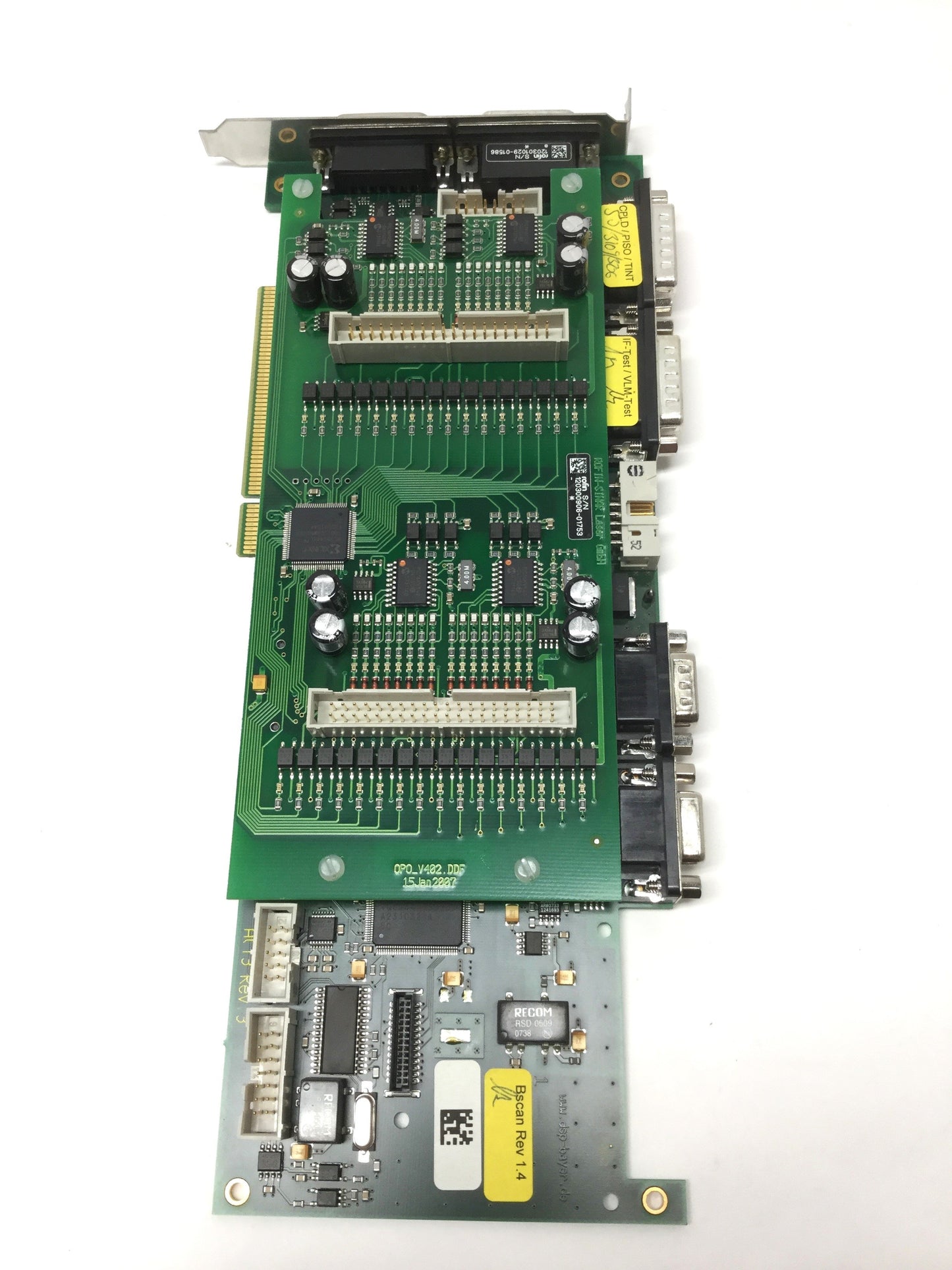 Used Rofin Sinar ALI3 Rev 3 PCI Laser Controller Card from Powerline RSM 100Q Marker