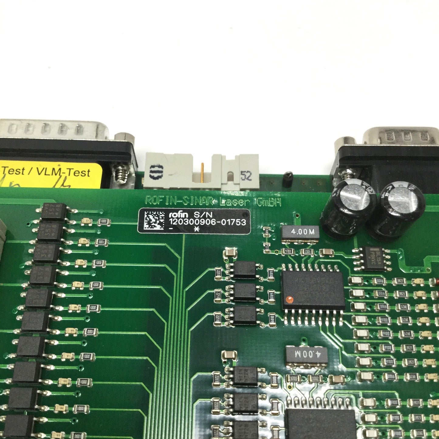 Used Rofin Sinar ALI3 Rev 3 PCI Laser Controller Card from Powerline RSM 100Q Marker