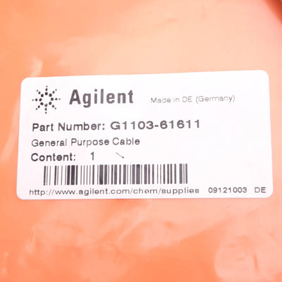 New Agilent G1103-61611 GPIO Cable, D-Sub 15-Pin HD Male to Bare End, 2m Length