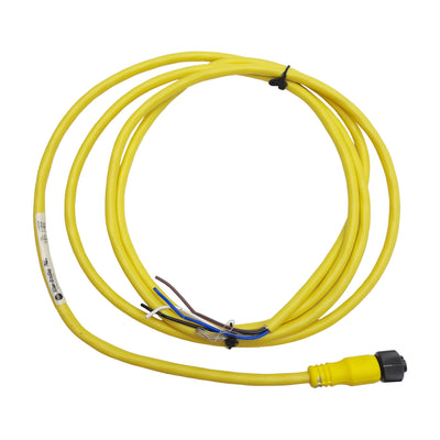 New Allen Bradley 889D-F5FC-J2 Cordset 5-Pin M12 DC Micro Female to Flying Leads, 2m