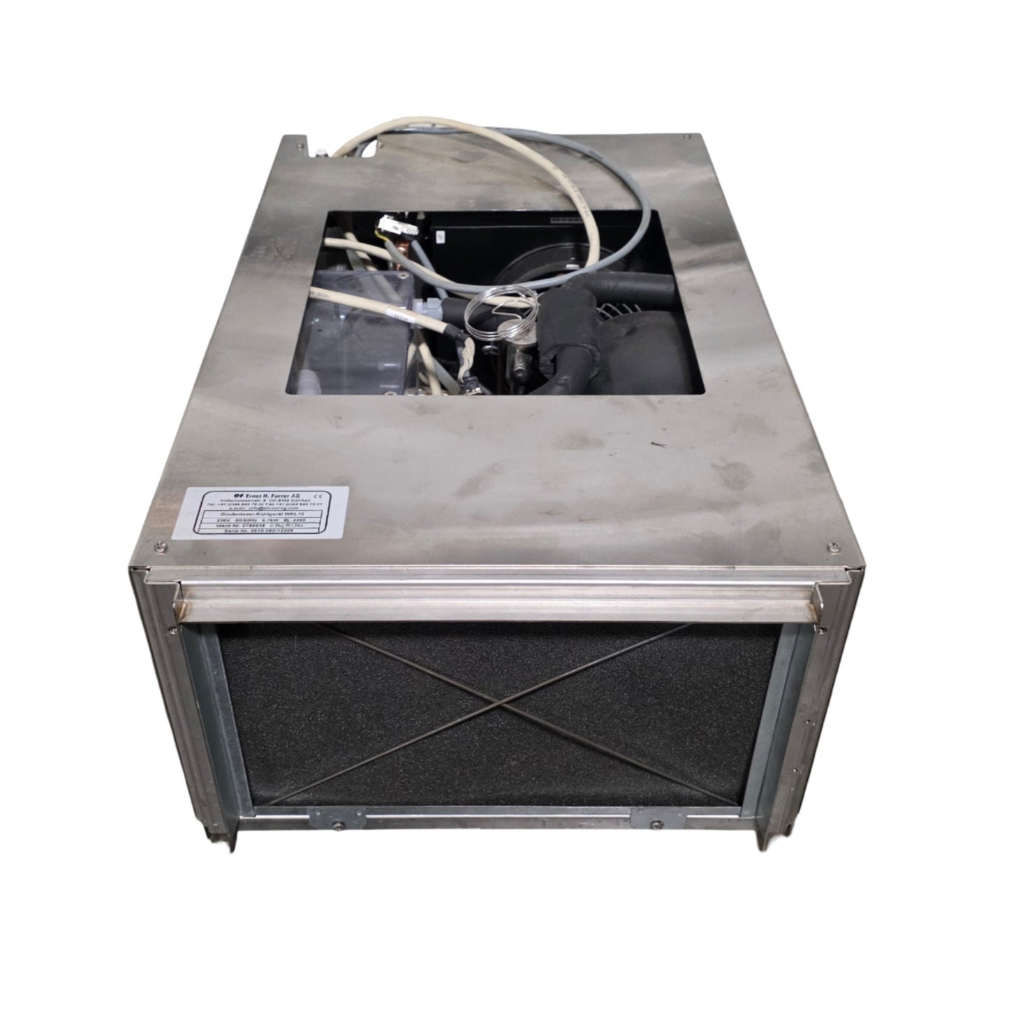 Used Ernst H Furrer 0786945 WKL10 Diode Laser Water Chiller 230VAC 50/60Hz 0.7kW