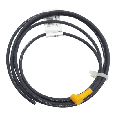 Used Banner 27491 PKW3-2 Cordset, 3-Pin M8 90° Female to Flying Leads, 125VAC 2A, 2m