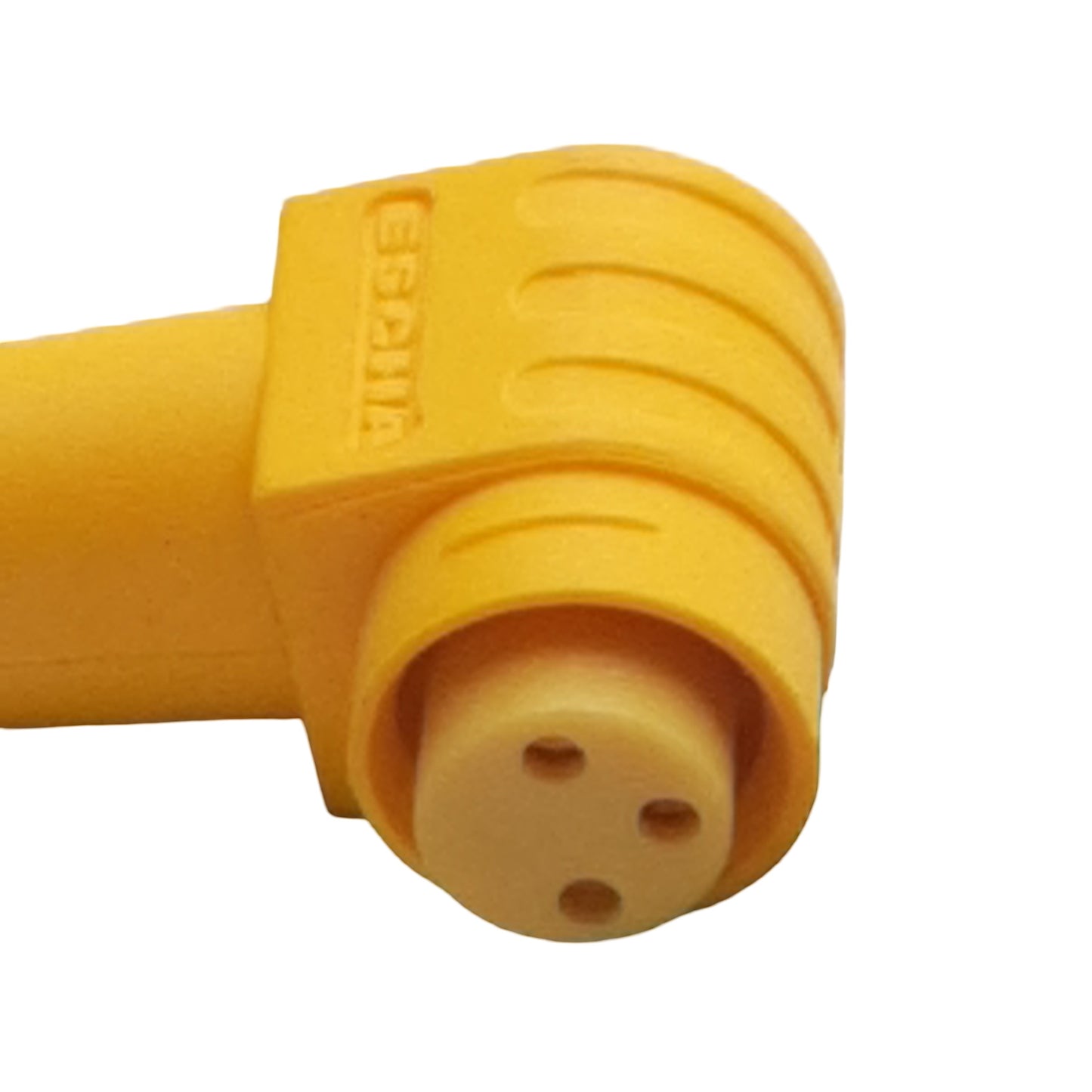 Used Banner 27491 PKW3-2 Cordset, 3-Pin M8 90° Female to Flying Leads, 125VAC 2A, 2m