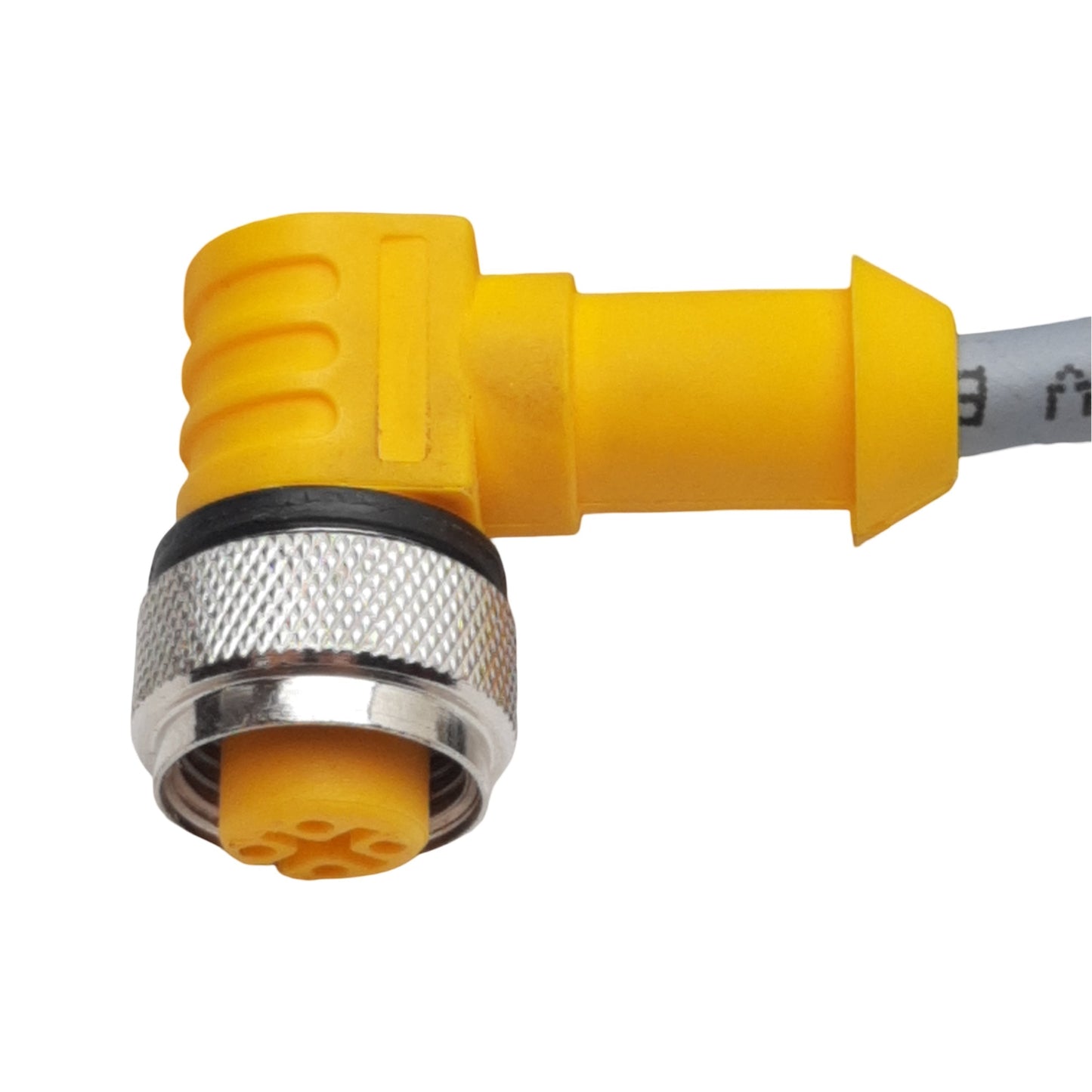 New Turck WK 4T-5 Cordset, 4-Pin M12 90° Female to Flying Leads, 4A 250VAC, 5m