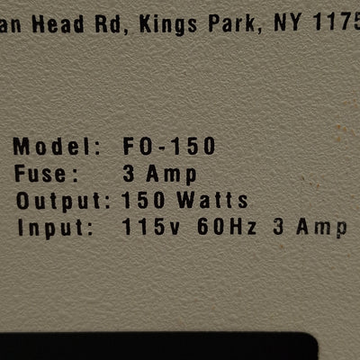 Used Chiu Technical FO-150 Lumina Fiber Optic Illuminator, ø16mm Port, 150W, 115VAC