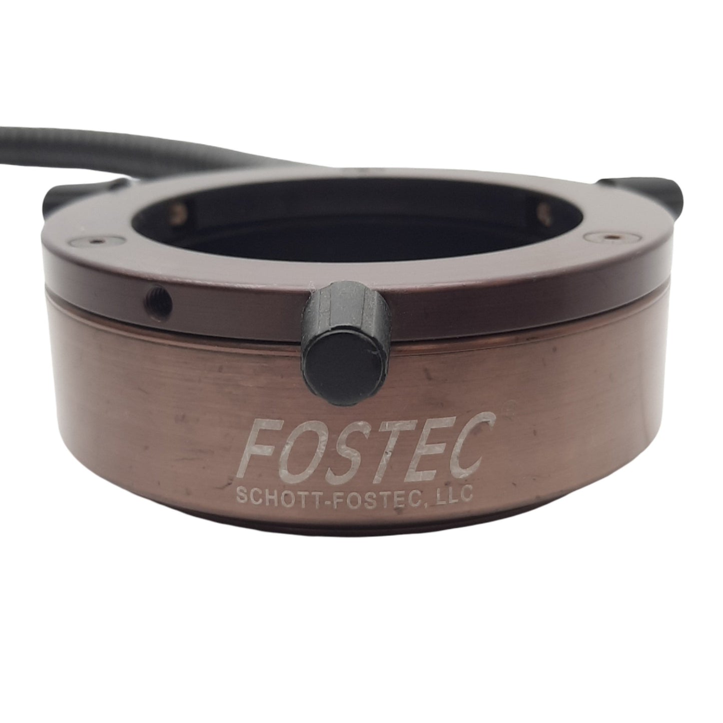 Used Schott Fostec A08600 Universal Ring Light ø63mm ID, ø9mm Bundle, 33in Length