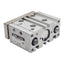 Used SMC MGPL16-10 Compact Guided Cylinder, ø16mm Bore, 10mm Stroke, M5 x 0.8, 1MPa