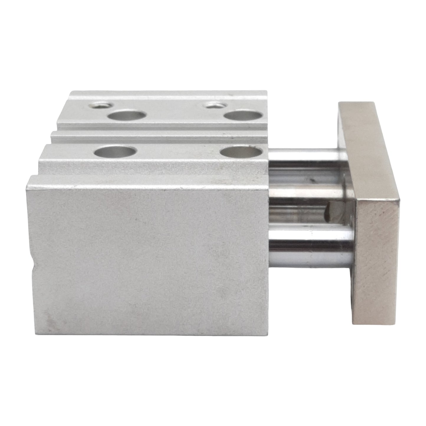 Used SMC MGPL16-10 Compact Guided Cylinder, ø16mm Bore, 10mm Stroke, M5 x 0.8, 1MPa