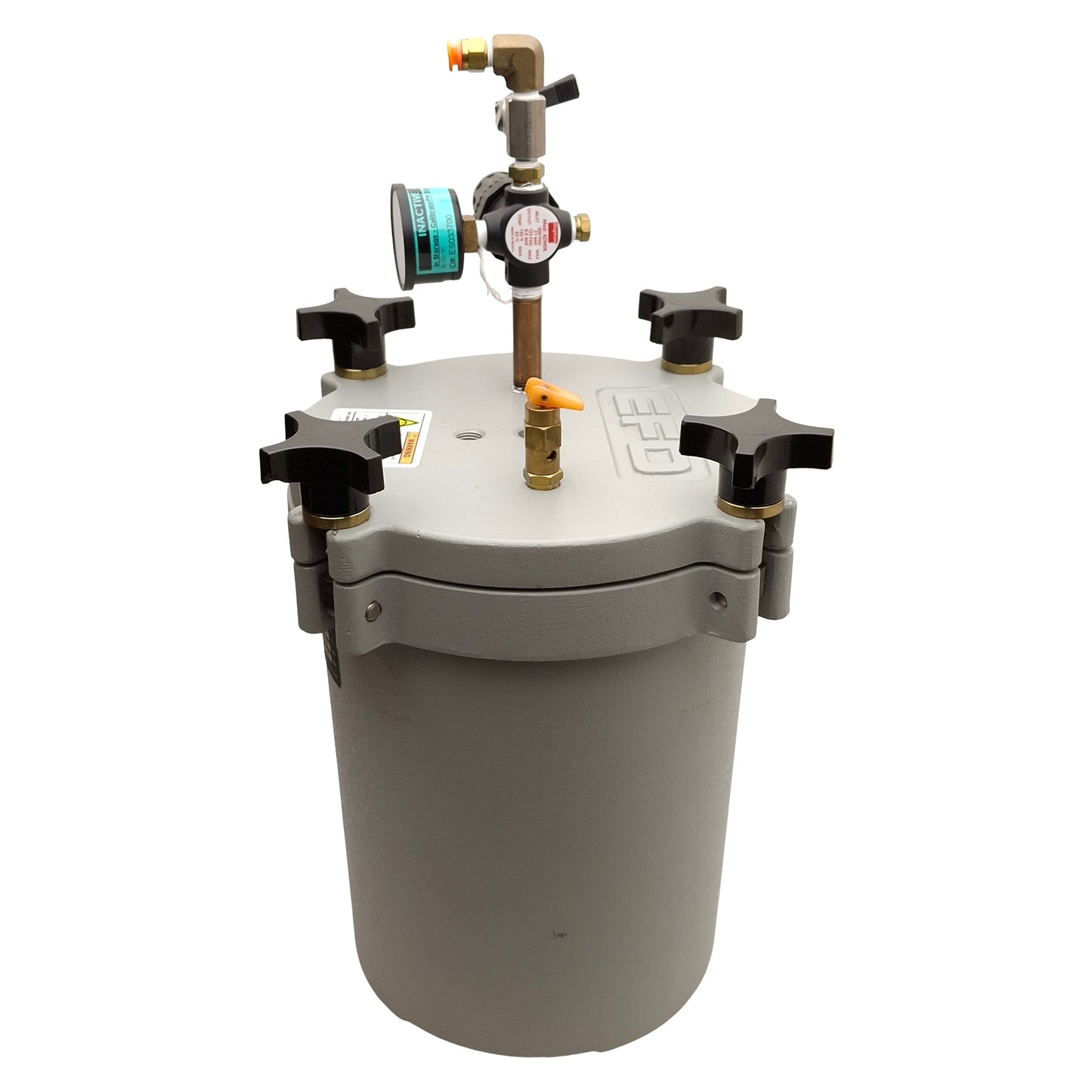 Used Nordson EFD 626DT Fluid Reservoir, Cast Aluminum, 5 Liter, 6.9bar, 0-50°C