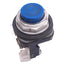 Used Allen Bradley 800T-B7A Blue Momentary Pushbutton, ø30mm, 1NC 1NO, 600VAC 10A Max