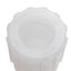 Used Parker FTC-12 PFA Tee Connector Fitting, 3/4in Parflare, 125psig Max, PVDF Nuts