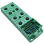 Used Phoenix Contact SACB-8/16-L-C Distributor Box, 8 M12 Slots 5-Pin, 24V DC