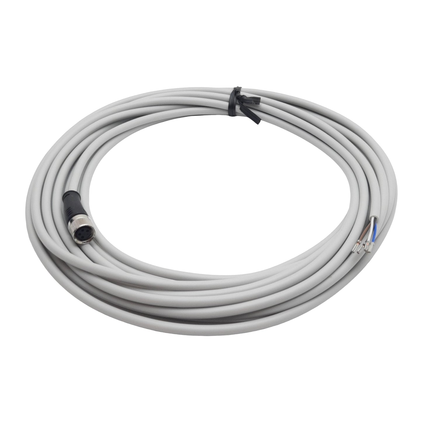 New Numatics DPS280-8-4-ST-5 Cordset, 4-Pin M8 Female to Flying Leads, 5m