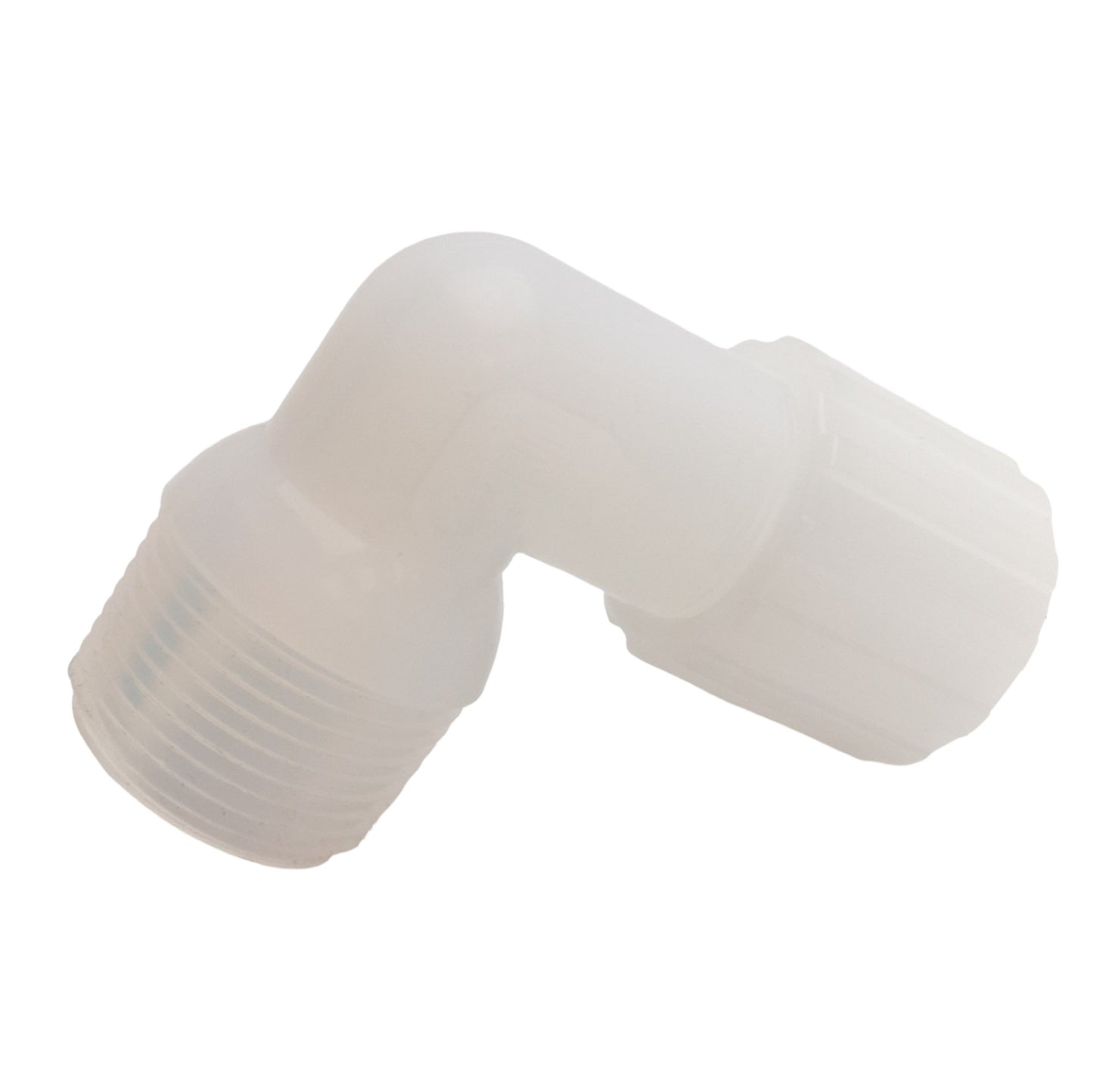 Used Parker FAME-1216 Male Elbow Fitting 3/4in Parflare to 1in NPT, 125psig Max