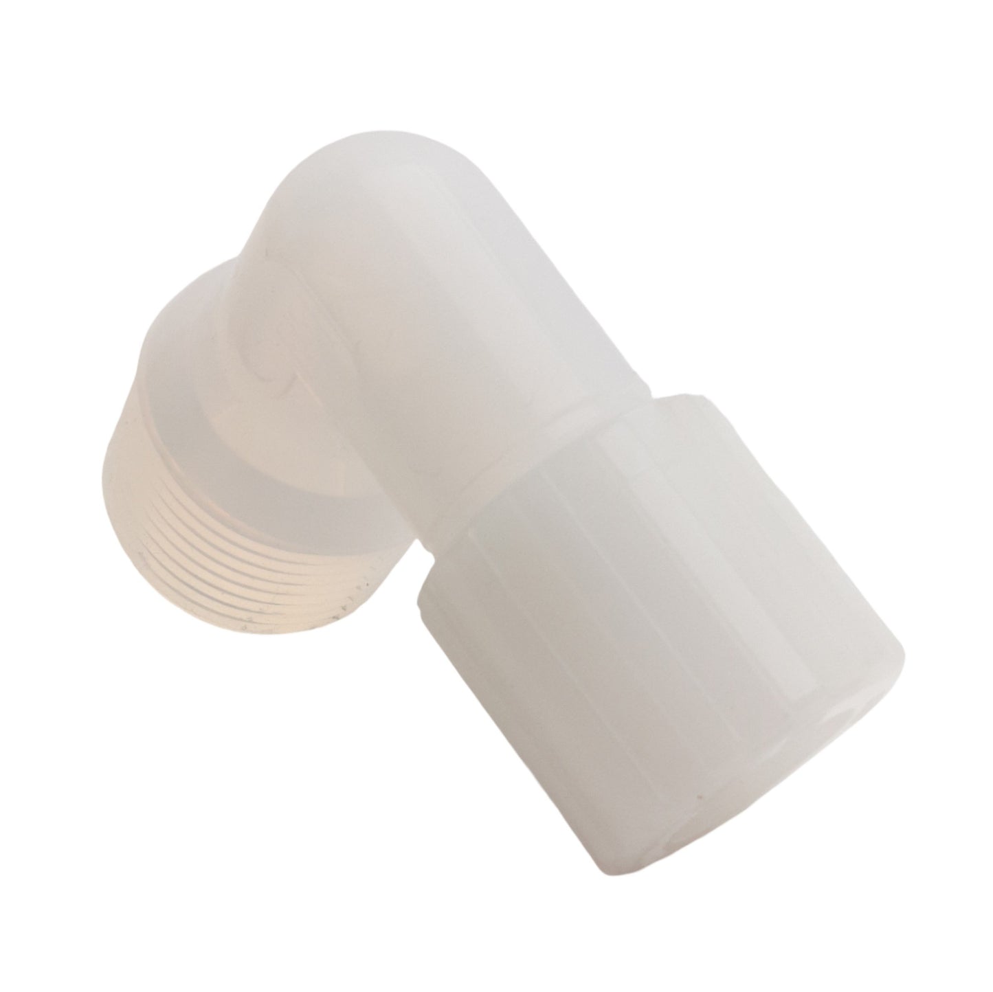 Used Parker FAME-1216 Male Elbow Fitting 3/4in Parflare to 1in NPT, 125psig Max