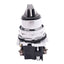 Used Eaton 10250T3033 Selector Switch, 3-Position Momentary L/Maintained R, 1NO 1NC