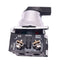 Used Eaton 10250T3033 Selector Switch, 3-Position Momentary L/Maintained R, 1NO 1NC