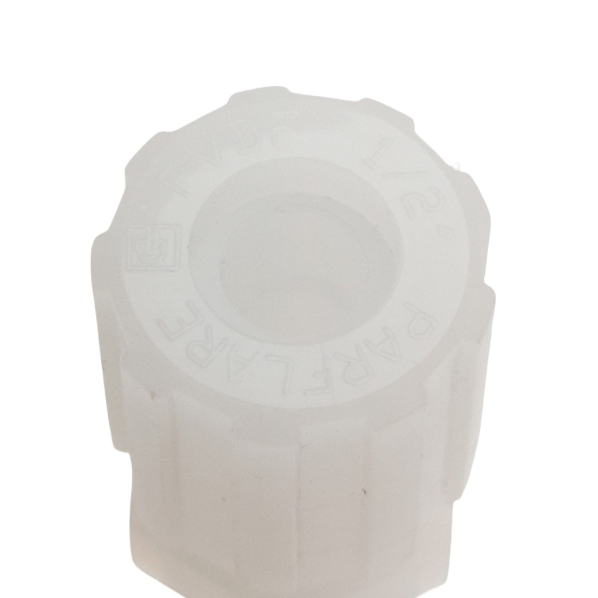 Used Parker FAMS-84 Tube Fitting/Adaptor, 1/2in Parflare to 1/4in NPT Male, 125psig