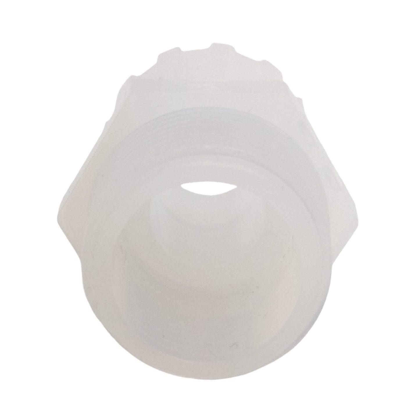 Used Parker FAMS-1612 Tube Fitting/Adaptor, 3/4in Parflare to 1in NPT Male, 125psig