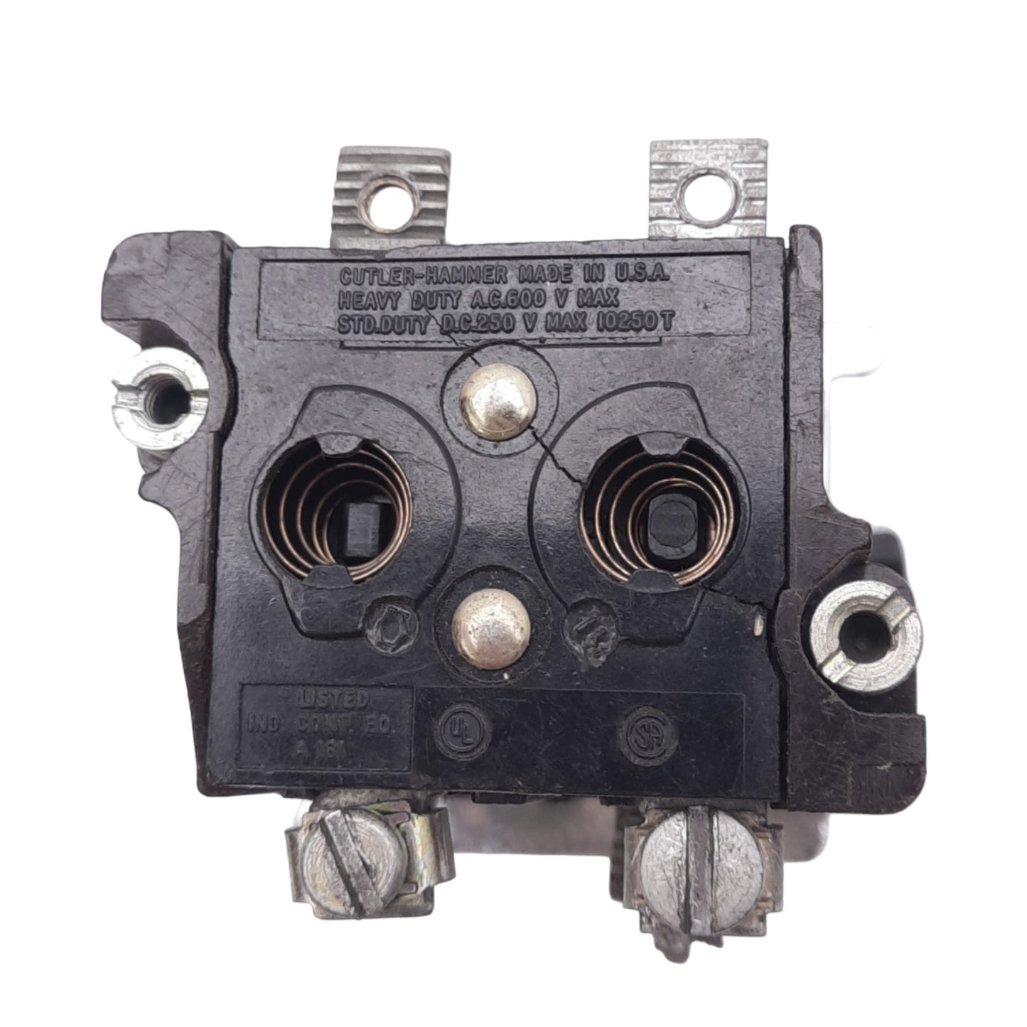 Used Eaton 10250T3023 Selector Switch, 3-Position Maintained, 2NO 2NC, 600VAC Max