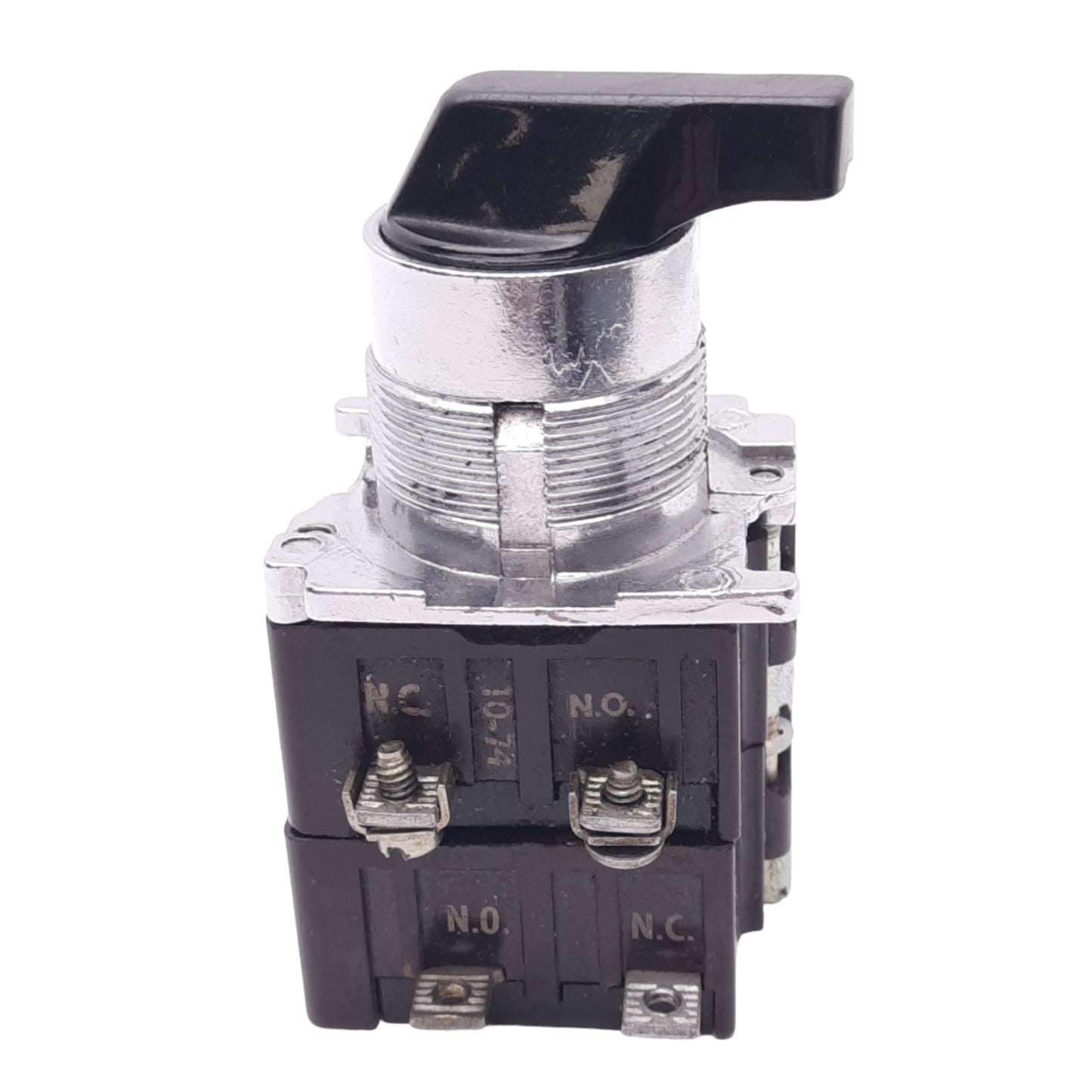 Used Eaton 10250T3023 Selector Switch, 3-Position Maintained, 2NO 2NC, 600VAC Max
